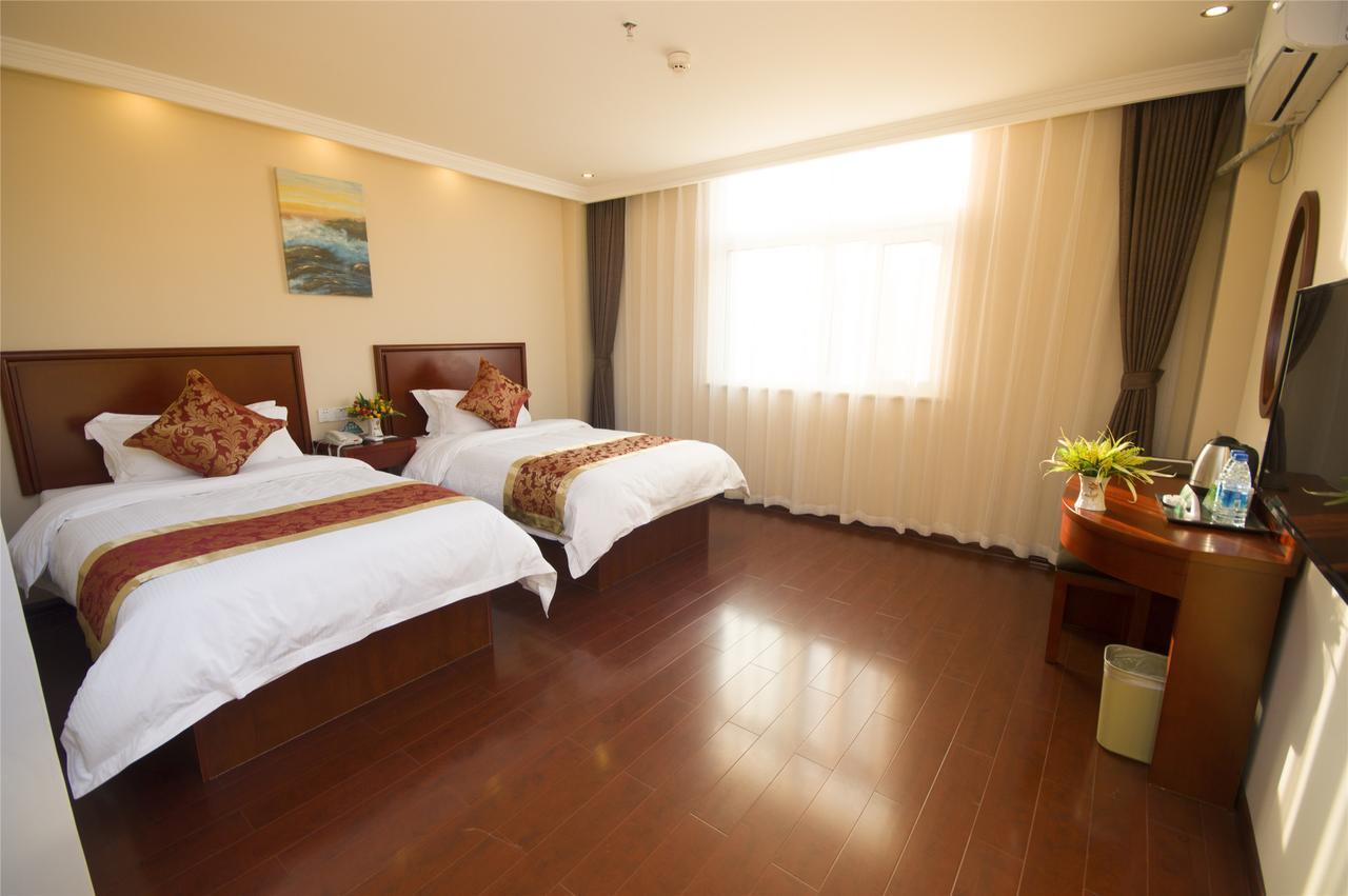 Greentree Alliance Shandong Qingdao Huangdao Zhangyanshan Road Zhongyang Hotel Exterior foto