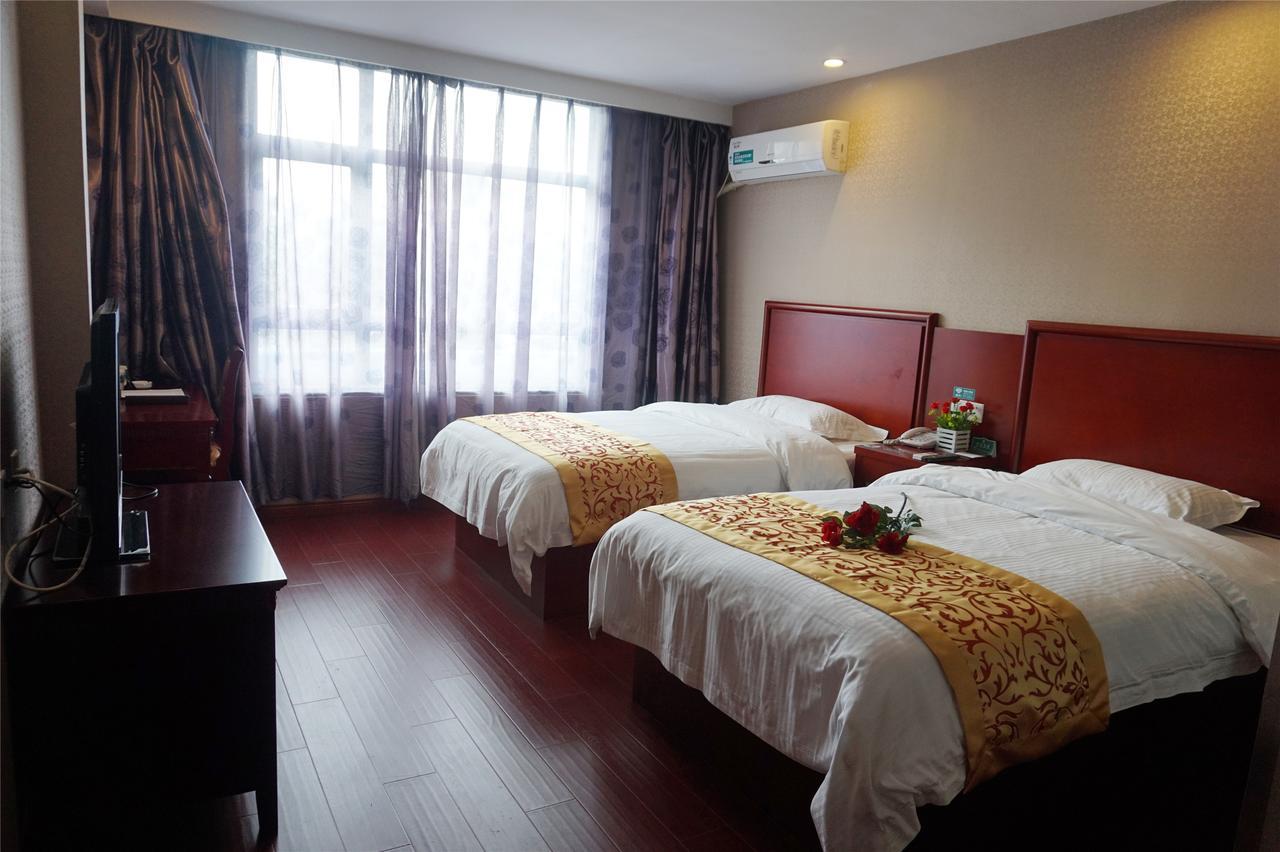 Greentree Alliance Shandong Qingdao Huangdao Zhangyanshan Road Zhongyang Hotel Exterior foto